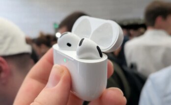 Apple’s new macOS update reportedly has a video of AirPods with a camera