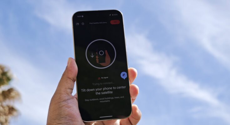 Satellite connectivity has proven life-saving