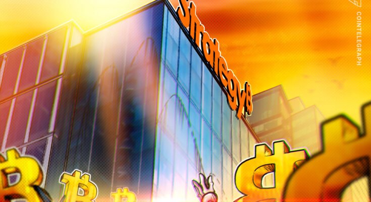 The strategy raises 4M through stock sales but does not buy any bitcoins