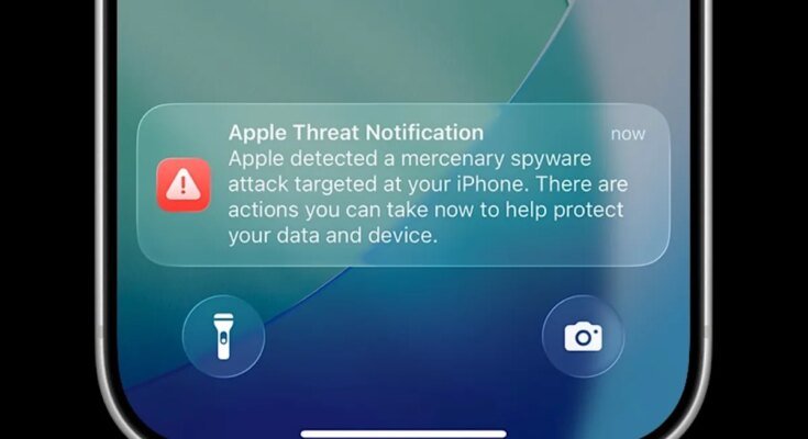 If Apple sends you a warning about a spyware attack, take it seriously.