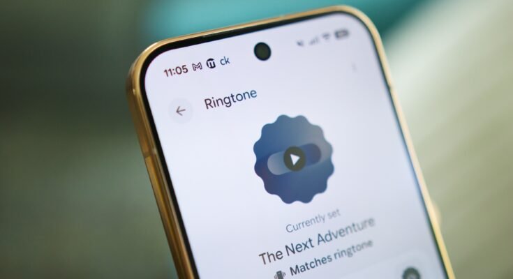 I put my Android phone out of silent mode and started using AI ringtones, and I love it