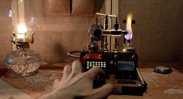Someone has created an ESP32 computer that runs on fire and it’s a steampunk enthusiast’s dream Someone has created an ESP32 computer that runs on fire and it’s a steampunk enthusiast’s dream