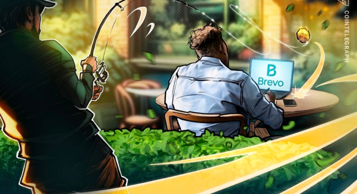 Brevo login breach affects Trezor, BitBox and CoinTracking