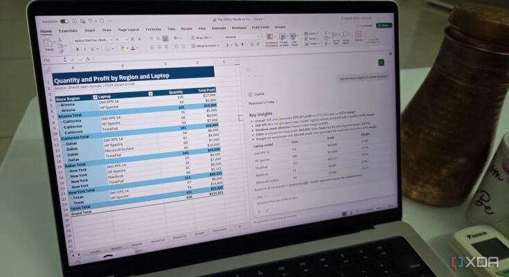 Excel’s new Copilot feature turns spreadsheets into interactive visualizations that also update automatically.