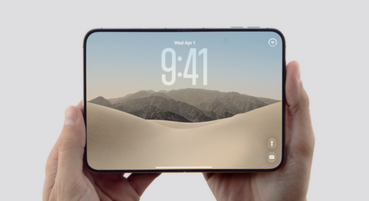 The foldable iPhone Duo is still wrinkled, despite what Apple says