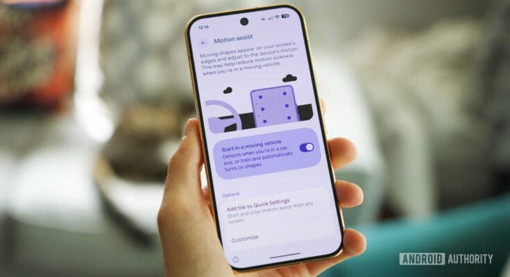Good news for passengers involved in a car accident: Android Motion Assist is rolling out to more devices